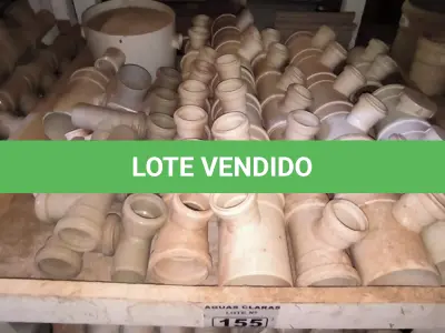 LOTE 155 - 01 LOTE COM JUNÇÃO PARA ESGOTO DIVERSOS TAMANHOS (NO ESTADO)