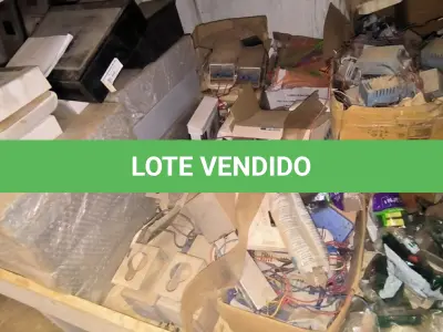 LOTE 078 - 01 LOTE COM REATORES PARA LÂMPADAS, TECLADOS DE SENHA PARA PORTA MAGNÉTICA E FONTE (NO ESTADO)