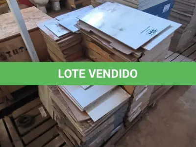 LOTE 188 - 01 LOTE COM PISOS DIVERSOS TAMANHOS E CORES (NO ESTADO)