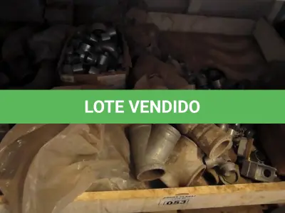 LOTE 053 - 01 LOTE COM CONEXÃO EM ALUMÍNIO E GALVANIZADOS (NO ESTADO)