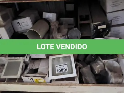 LOTE 099 - 01 LOTE COM LUMINÁRIAS DIVERSAS (NO ESTADO)