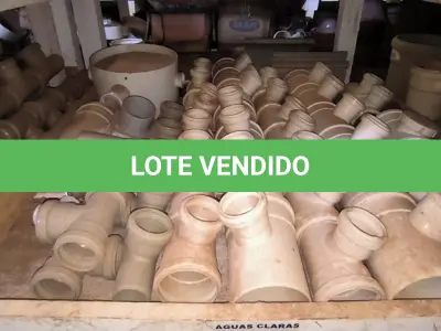 LOTE 155 - 01 LOTE COM JUNÇÃO PARA ESGOTO DIVERSOS TAMANHOS (NO ESTADO)