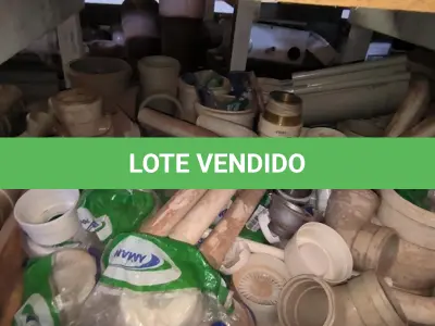 LOTE 157 - 01 LOTE COM JUNÇÃO PARA ESGOTO DIVERSOS TAMANHOS (NO ESTADO)