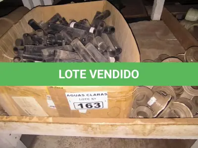 LOTE 163 - 01 LOTE COM JUNÇÃO PARA ESGOTO DIVERSOS TAMANHOS (NO ESTADO)