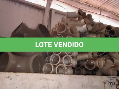LOTE 113 - 01 LOTE DE JUNÇÕES SIMPLES DIVERSAS PARA ESGOTO (NO ESTADO)
