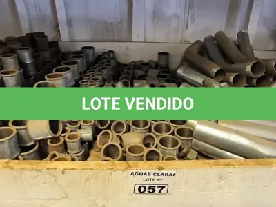 LOTE 057 - 01 LOTE COM CONEXÕES GALVANIZADAS (NO ESTADO)