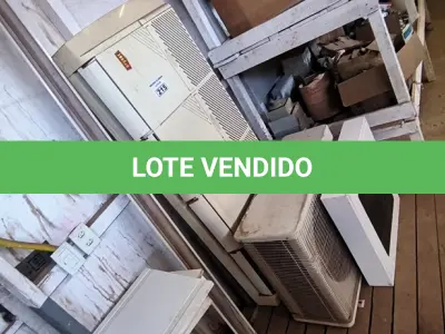 LOTE 215 - 01 AR-CONDICIONADO SEM MARCA APARENTE (NO ESTADO)