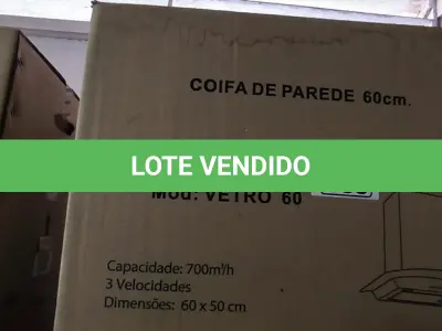 LOTE 085 - 01 COIFA DE PAREDE 0,60 CM TRAMONTINA (NO ESTADO)