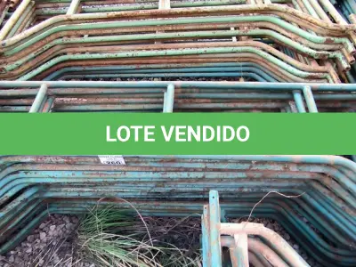 LOTE 260 - 01 LOTE COM GRADES EM FERRO NA COR VERDE (NO ESTADO)