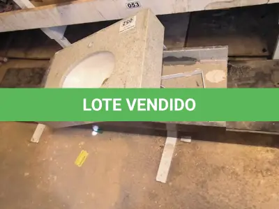 LOTE 052 - 01 PIA EM GRANITO E 02 BANCADAS DE PAREDE EM GRANITO (NO ESTADO)
