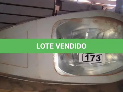 LOTE 173 - 08 LUMINÁRIAS PARA POSTER (NO ESTADO)