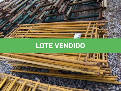 LOTE 238 - 01 LOTE COM GRADES EM FERRO NA COR AMARELA (NO ESTADO)