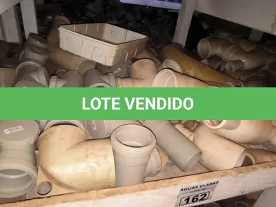 LOTE 162 - 01 LOTE COM JUNÇÃO PARA ESGOTO DIVERSOS TAMANHOS (NO ESTADO)