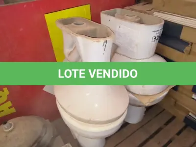 LOTE 124 - 04 VASOS SANITÁRIOS (NO ESTADO)