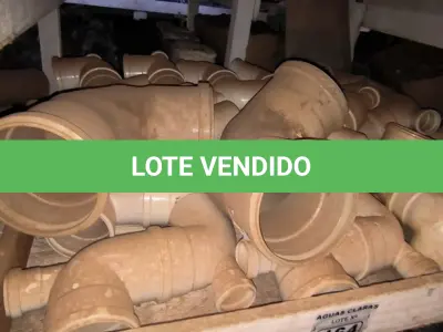 LOTE 164 - 01 LOTE COM JUNÇÃO PARA ESGOTO DIVERSOS TAMANHOS01 LOTE COM JUNÇÃO PARA ESGOTO DIVERSOS TAMANHOS (NO ESTADO)