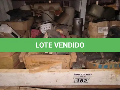 LOTE 182 - 01 LOTE COM MATERIAIS DIVERSOS (NO ESTADO)