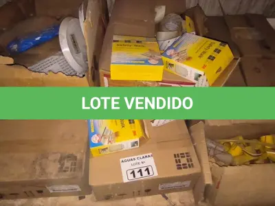 LOTE 111 - 01 LOTE COM FITAS ANTIDERRAPANTE E CAPACITORES (NO ESTADO) (NO ESTADO)