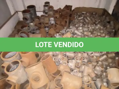 LOTE 069 - 01 LOTE COM CONEXÕES GALVANIZADAS (NO ESTADO)