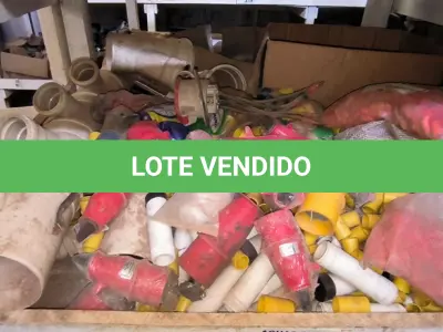 LOTE 148 - 01 LOTE COM JUNÇÃO PARA ESGOTO DIVERSOS TAMANHOS E TOMADAS INDUSTRIAIS (NO ESTADO)