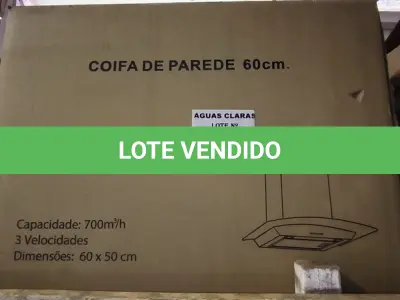 LOTE 083 - 01 COIFA DE PAREDE 0,60 CM TRAMONTINA (NO ESTADO)