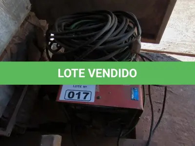 LOTE 017 - 01 MÁQUINA DE SOLDA ELÉTRICA NM 250 BAMBOZZI (NO ESTADO)