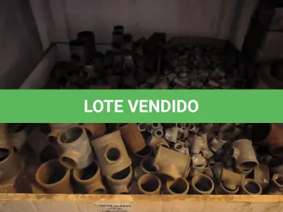 LOTE 069 - 01 LOTE COM CONEXÕES GALVANIZADAS (NO ESTADO)