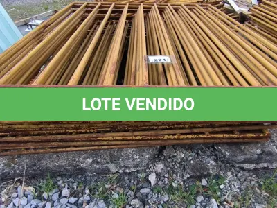 LOTE 271 - 01 LOTE COM GRADES EM FERRO NA COR AMARELA (NO ESTADO)