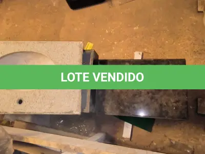 LOTE 052 - 01 PIA EM GRANITO E 02 BANCADAS DE PAREDE EM GRANITO (NO ESTADO)