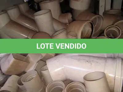 LOTE 154 - 01 LOTE COM JUNÇÃO PARA ESGOTO DIVERSOS TAMANHOS (NO ESTADO)