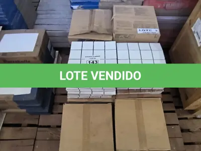 LOTE 143 - 23 CAIXAS DE PASTILHA BRANCA (NO ESTADO)