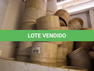 LOTE 070 - 01 LOTE COM CONEXÕES PARA ESGOTO (NO ESTADO)