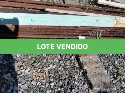 LOTE 277 - 01 LOTE COM BARRAS ROSCADAS EM FERRO (NO ESTADO)