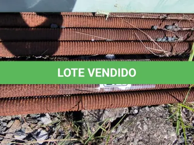 LOTE 277 - 01 LOTE COM BARRAS ROSCADAS EM FERRO (NO ESTADO)