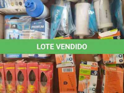 LOTE 696 - LOTE COM 26 FILTROS NOVOS SEM USO  PRA FILTROS E 13 LÂMPADAS NOVAS. (NO ESTADO) 