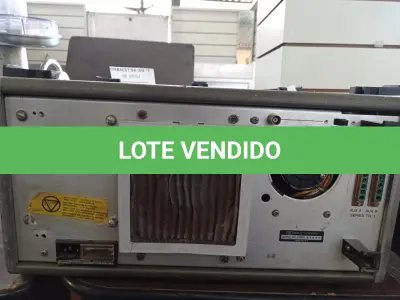 LOTE 037 - 01 ESPECTRÔMETRO DE FREQUÊNCIA, COM MANUAIS DE SERVIÇO, CALIBRAGEM E ESQUEMA ELETROELETRÔNICO. (NO ESTADO) ATENÇÃO! FAZER A VISITAÇÃO ANTES DE ARREMATAR, NÃO SABEMOS SE FUNCIONA. LEILÃO NÃO TEM GARANTIA E NEM DEVOLUÇÃO, SUJEITO A POSSÍVEIS AVARIAS VISÍVEIS/OCULTAS E/OU AUSÊNCIA DE COMPONENTES.