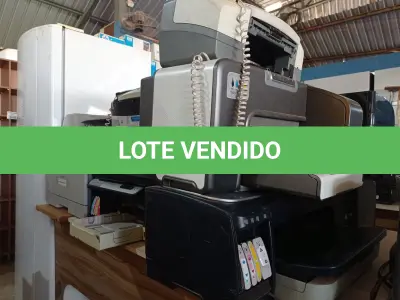 LOTE 138 - 10 IMPRESSORAS MARCAS E MODELOS DIVERSOS PARA RETIRADA DE PEÇAS. (NO ESTADO) ATENÇÃO! FAZER A VISITAÇÃO ANTES DE ARREMATAR, NÃO SABEMOS SE FUNCIONA. LEILÃO NÃO TEM GARANTIA E NEM DEVOLUÇÃO, SUJEITO A POSSÍVEIS AVARIAS VISÍVEIS/OCULTAS E/OU AUSÊNCIA DE COMPONENTES.