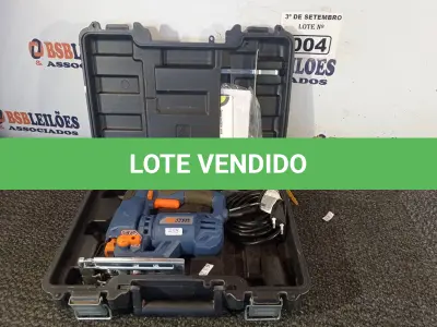 LOTE 004 - 01 SERRA TICO-TICO MARCA DEXTER 220V. (NO ESTADO) ATENÇÃO! FAZER A VISITAÇÃO ANTES DE ARREMATAR, NÃO SABEMOS SE FUNCIONA. LEILÃO NÃO TEM GARANTIA E NEM DEVOLUÇÃO, SUJEITO A POSSÍVEIS AVARIAS VISÍVEIS/OCULTAS E/OU AUSÊNCIA DE COMPONENTES.