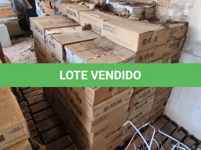 LOTE 388 - 01 LOTE COM PASTILHAS BRANCAS (NO ESTADO)
