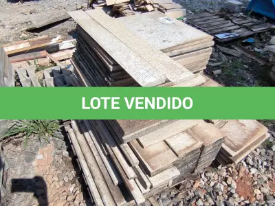 LOTE 342 - 01 LOTE COM PLACAS EM GRANITO TAMANHOS DIVERSOS (NO ESTADO)