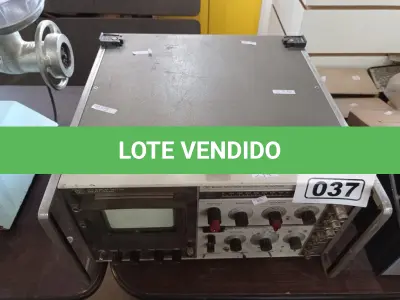 LOTE 037 - 01 ESPECTRÔMETRO DE FREQUÊNCIA, COM MANUAIS DE SERVIÇO, CALIBRAGEM E ESQUEMA ELETROELETRÔNICO. (NO ESTADO) ATENÇÃO! FAZER A VISITAÇÃO ANTES DE ARREMATAR, NÃO SABEMOS SE FUNCIONA. LEILÃO NÃO TEM GARANTIA E NEM DEVOLUÇÃO, SUJEITO A POSSÍVEIS AVARIAS VISÍVEIS/OCULTAS E/OU AUSÊNCIA DE COMPONENTES.
