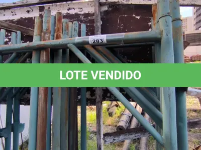 LOTE 283 - 01 LOTE COM GRADES EM FERRO NA COR VERDE (NO ESTADO)