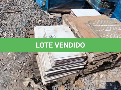 LOTE 323 - 01 LOTE COM PISOS DIVERSOS (NO ESTADO)