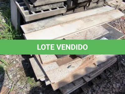 LOTE 343 - 01 LOTE COM PLACAS EM GRANITO DIVERSOS (NO ESTADO)
