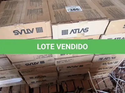 LOTE 386 - 01 LOTE COM PASTILHAS BRANCAS (NO ESTADO)