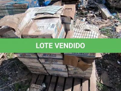 LOTE 337 - 01 LOTE COM PASTILHAS (NO ESTADO)