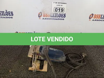 LOTE 019 - 01 SERRA CIRCULAR BOSCH 1500W 220V. (NO ESTADO) ATENÇÃO! FAZER A VISITAÇÃO ANTES DE ARREMATAR, NÃO SABEMOS SE FUNCIONA. LEILÃO NÃO TEM GARANTIA E NEM DEVOLUÇÃO, SUJEITO A POSSÍVEIS AVARIAS VISÍVEIS/OCULTAS E/OU AUSÊNCIA DE COMPONENTES.