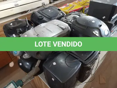 LOTE 126 - 10 APARELHOS DE SOM MARCAS E MODELOS DIVERSOS COM AVARIAS. (NO ESTADO) ATENÇÃO! FAZER A VISITAÇÃO ANTES DE ARREMATAR, NÃO SABEMOS SE FUNCIONA. LEILÃO NÃO TEM GARANTIA E NEM DEVOLUÇÃO, SUJEITO A POSSÍVEIS AVARIAS VISÍVEIS/OCULTAS E/OU AUSÊNCIA DE COMPONENTES.