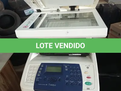 LOTE 059 - 01 IMPRESSORA MULTIFUNCIONAL MARCA XEROX MODELO PHASER 6180 MFP. (NO ESTADO) ATENÇÃO! FAZER A VISITAÇÃO ANTES DE ARREMATAR, NÃO SABEMOS SE FUNCIONA. LEILÃO NÃO TEM GARANTIA E NEM DEVOLUÇÃO, SUJEITO A POSSÍVEIS AVARIAS VISÍVEIS/OCULTAS E/OU AUSÊNCIA DE COMPONENTES.