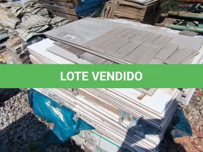 LOTE 315 - 01 LOTE COM REVESTIMENTO DIVERSOS (NO ESTADO)