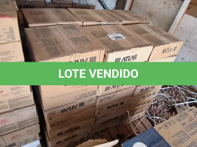 LOTE 386 - 01 LOTE COM PASTILHAS BRANCAS (NO ESTADO)
